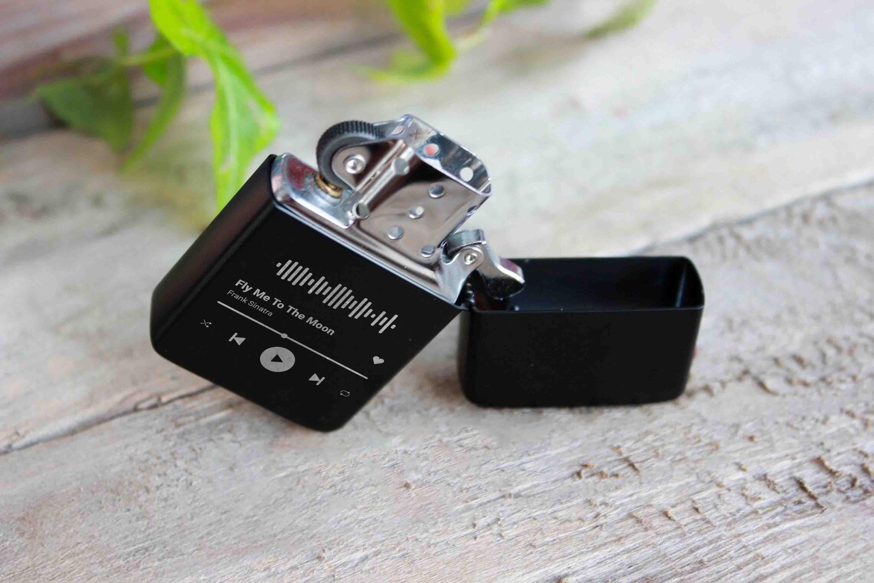 Personalized Song Code Lighter, Scannable Song Code Lighter