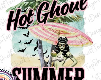 Hot Ghoul Summer PNG: Bride of Frankenstein (300 DPI)
