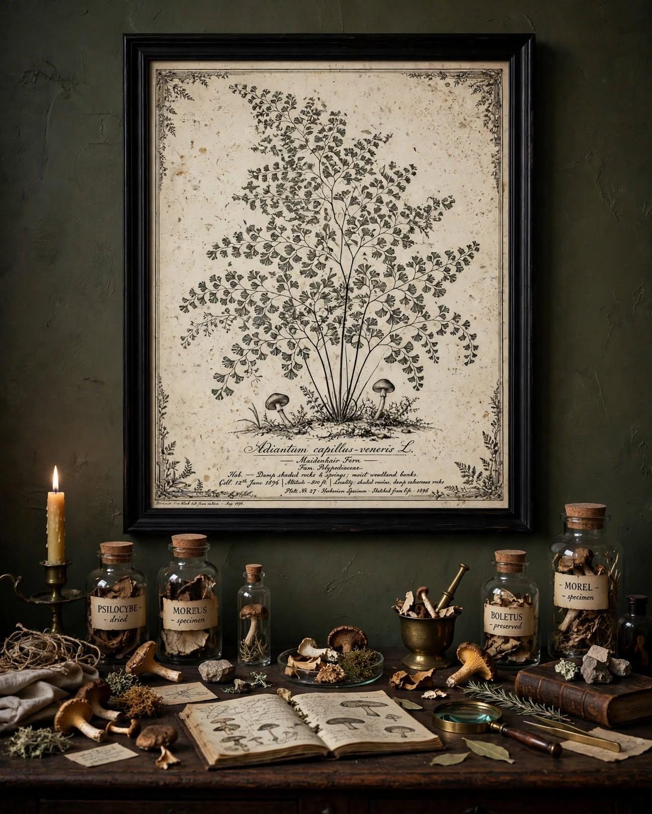 ヴィンテージ植物標本 - Etsy 日本