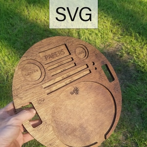 SVG Rolling tray svg file, laser cut file, glowforge file, download laser file