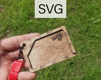 SVG Mini Rolling tray svg file, laser cut file, glowforge file, download laser file