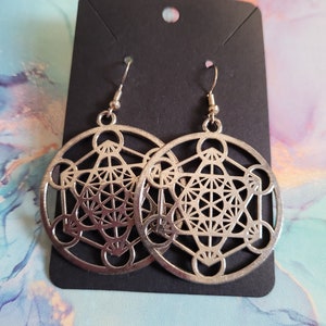 Pagan style dangle earrings