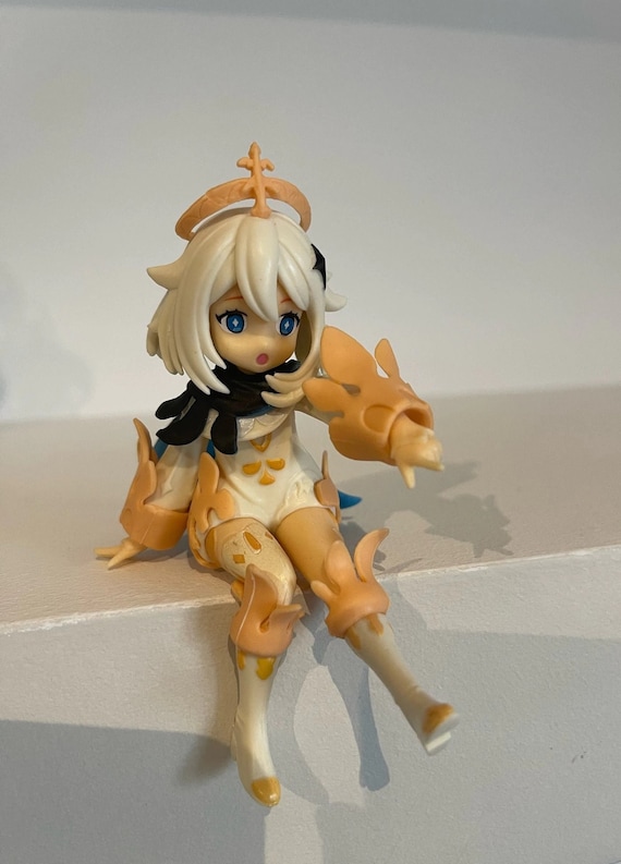 Paimon Anime Figura Modello 13cm PVC Anime Gioco Personaggio Statua Artigianato da Collezione Regali per Bambini Anime Fan