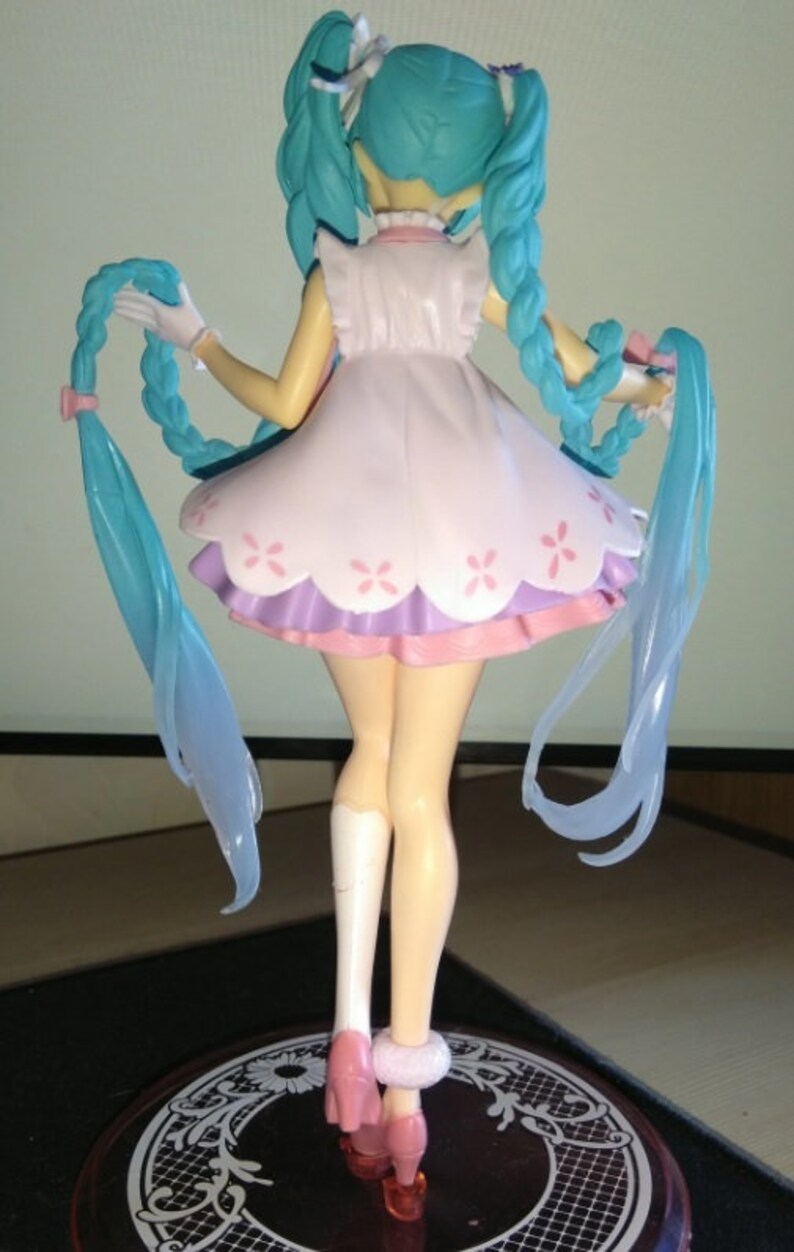Figurina Anime Miku PVC 10cm | Statuetta Da Collezione Per Desktop E Decorazione
