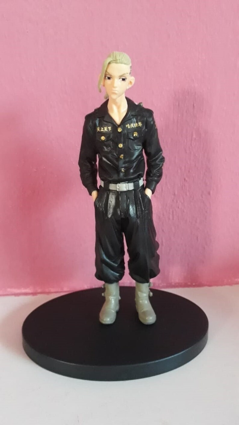 Anime Tokyo Revengers Action Figure Draken Model Toy Fan Made - Etsy