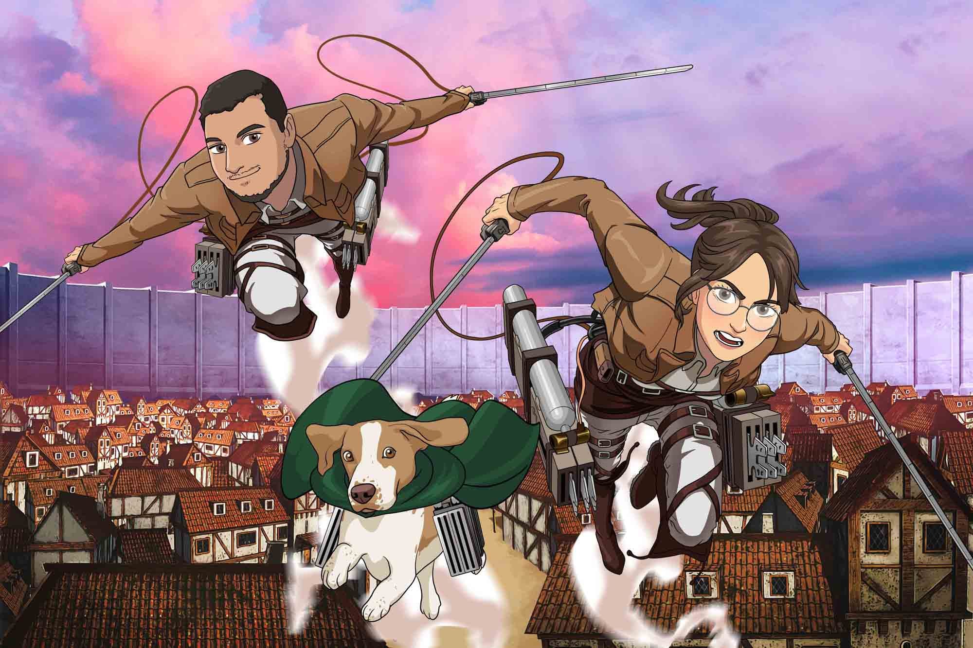 Aot Tapestry Etsy UK