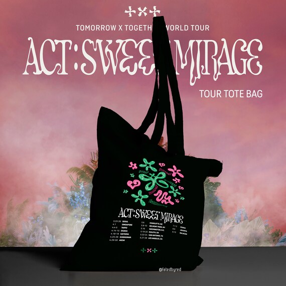 TXT Act Sweet Mirage TOUR Bag Moa Fan Tomorrow X Together