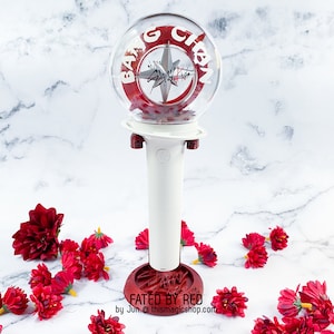 NACHIMBONG DISPLAY SKZ Stray Kids Light Stick Stojak Uchwyt Czarny Biały Czerwony Kpop