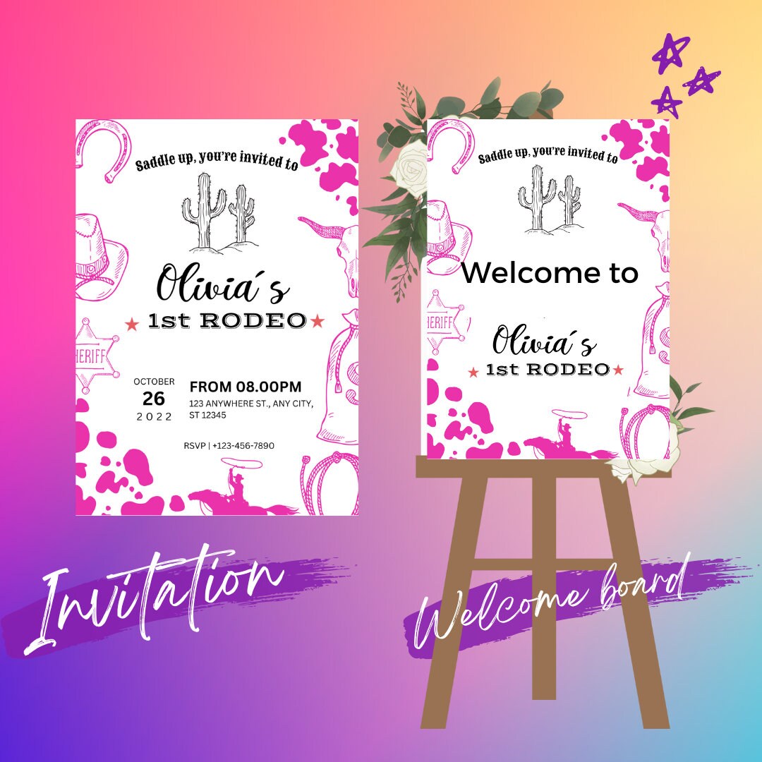 Custom Birthday Invitations, Digital Birthday Invitations, Party