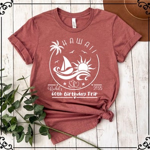 60th Birthday Shirt, Beach Birthday Trip Shirt, Birthday Trip Shirt, 60th Birthday Party Shirt, Matching Girls Trip Tees, 60th Birthday Gift