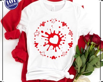 Heart Tee: Valentine's Day Love Shirt