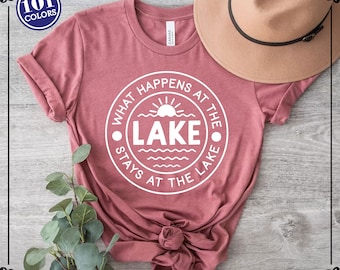 Lake Life Shirt, Vacation Tee, Camper Shirt