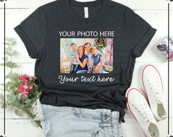 Custom Photo T-Shirt: Personalized Family Picture Tee