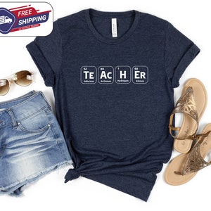 Periodic Table Teacher Shirt: Inspirational Science Tee