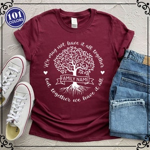Family Reunion Shirt: Personalized Family Tree Matching T-Shirt