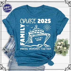 Family Cruise Shirts, Cruise Shirt, Family Trip Shirt, Custom Cruise Shirt, Cruise 2025 Shirt, Cruise Shirts With Names, Girl Trip Shirt