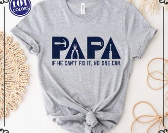 Funny Papa Tools T-Shirt, Handyman Gift