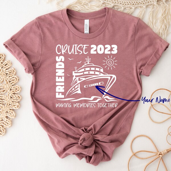 Friends Cruise Shirt Etsy
