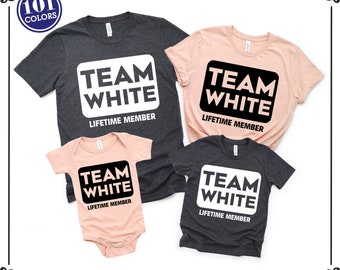 Custom Family Team T-Shirts, Matching Family Shirt, Personalized Squad Tees