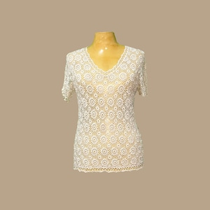 Vintage Crochet Blouse