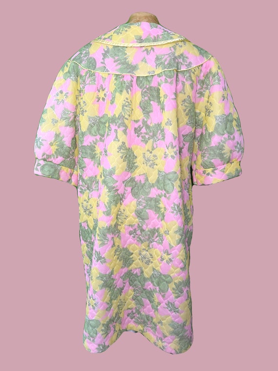 Vintage Floral House Dress - image 2