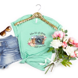 Photography T-shirt, for Photographers and for all camera lovers