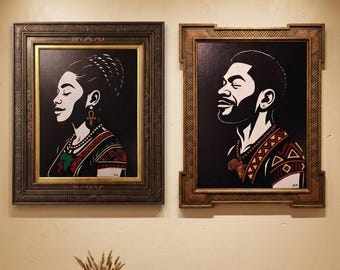 Serie Perfiles de Fuerza Silenciosa (juego de 2)