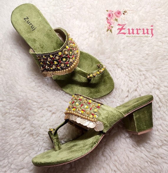 Buy online Kolhapuri Tilla Stripes In Pakistan| Rs 1000 | Best Price | find  the best quality of Footwear, Slippers, Shoes, Sandals, Heels, High-heels,  Khoosa, Sneakers, Kolhapuri Chappal, Kitten Heel, Jutti, Boots