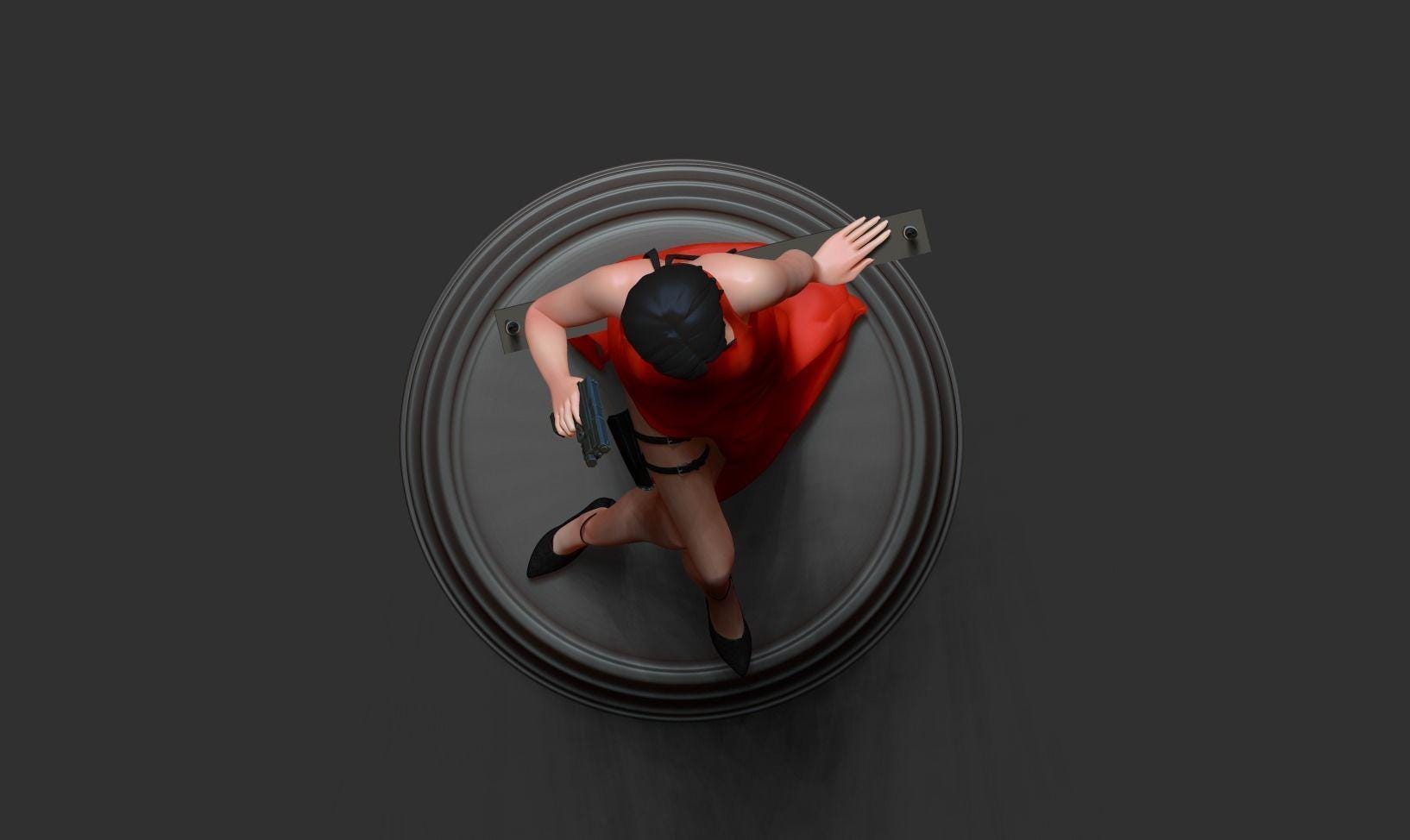 Ada Wong - Resident Evil 3D Print Model - Etsy