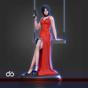 Ada Wong Resident Evil 3d Print Model - Etsy