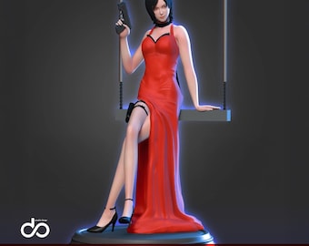 Ada Wong - Resident Evil 3D Print Model