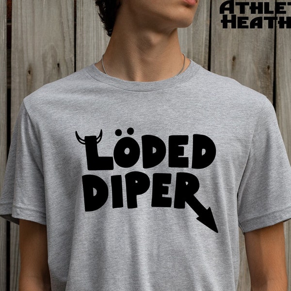 Loded Diper Shirt, Loded Diper T-Shirt, Vintage Look, Diary of a Wimpy Kid Tee ,Rodrick Rules Music Sweatshirt Hoodie