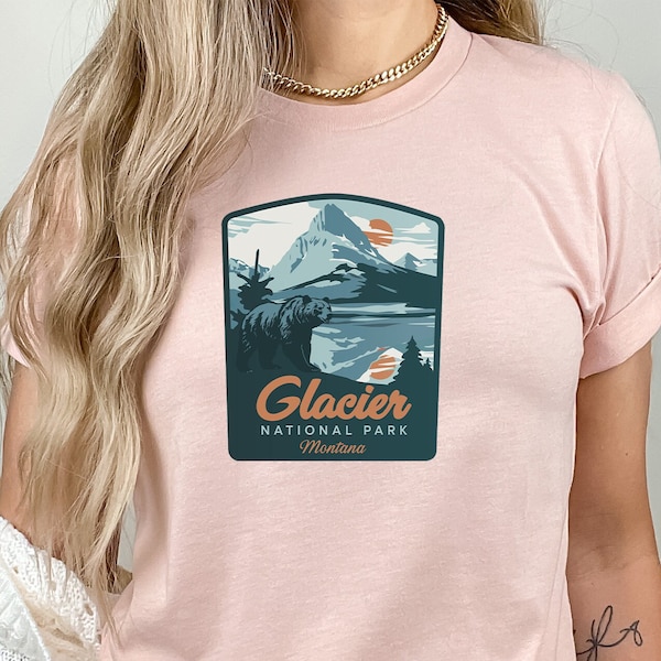 Glacier National Park Shirt Sweatshirt Hoodie, Glacier Park Tee, Glacier Park Camping Tee,Glacier Park Hiking Tee, Glacier Park Trip Shirt