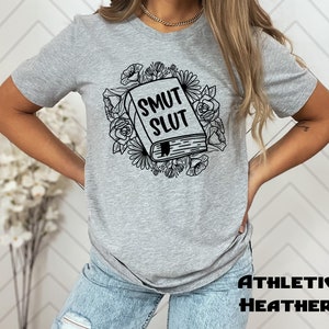 Smut Slut Shirt, Bookish Sweatshirt, Smut Reader, Bibliophile, Smut Slut Sweatshirt, Spicy Book, Dark Academia, Spicy Book Gift Bild 4