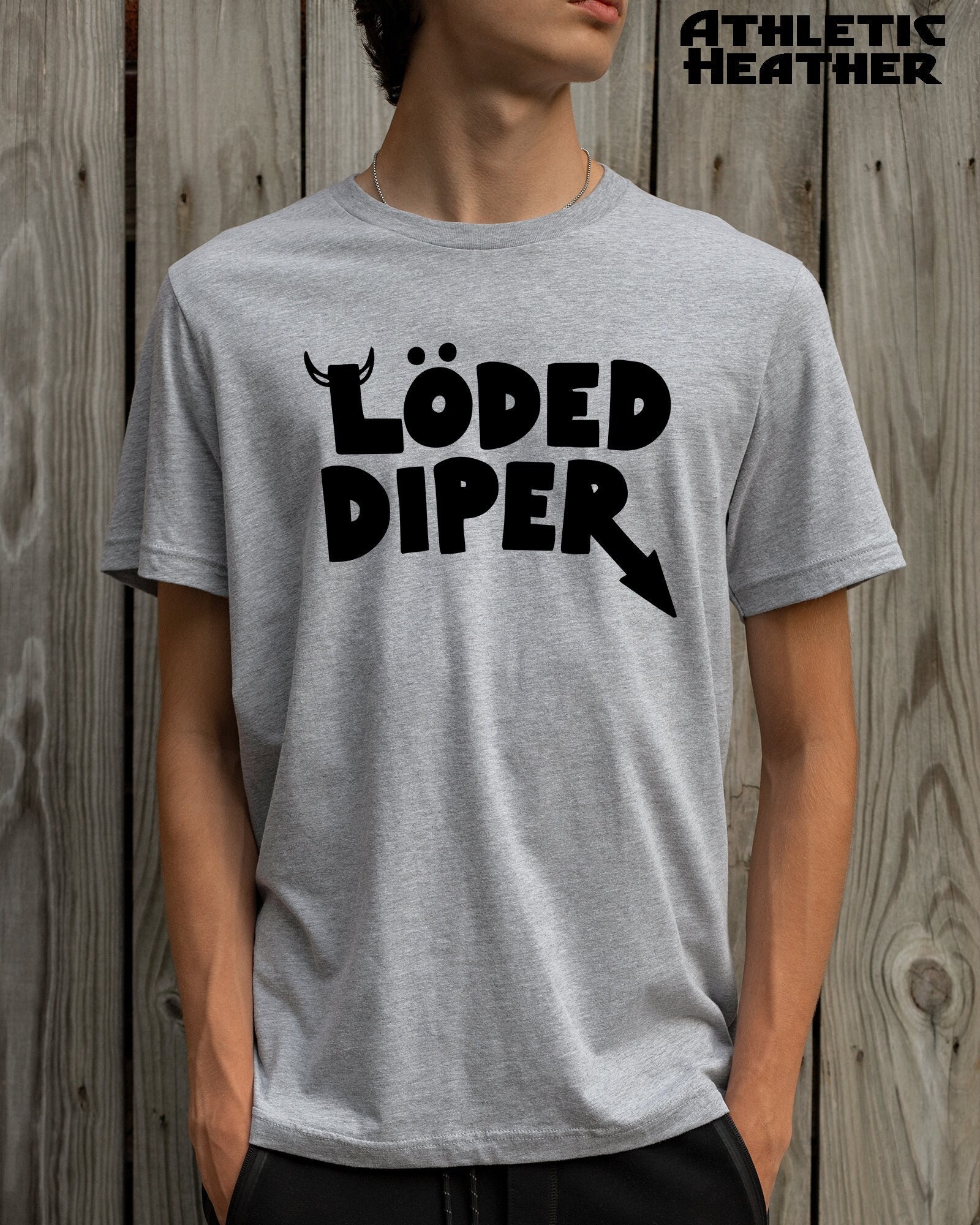 Loded Diper Shirt, Loded Diper Tshirt, Y2k Emo Tee Shirt