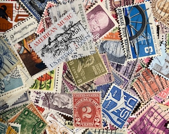 100 different used stamps from the country of your choice from Pakistan to Z, Worldwide or United States