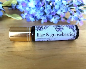 Roll-on parfum sering en kruisbes | 10 ml | Geïnspireerd door Yennefer Witcher
