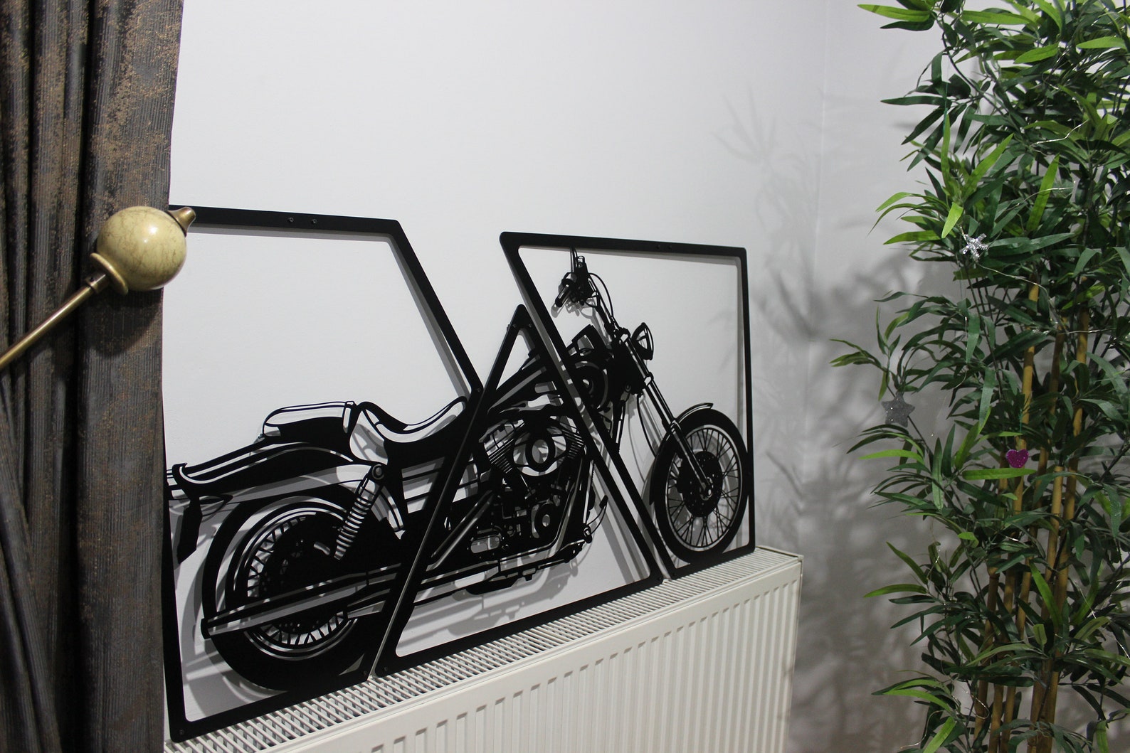 Motorcycle Metal Wall Art Motorcycle Wall Decor Garage Etsy