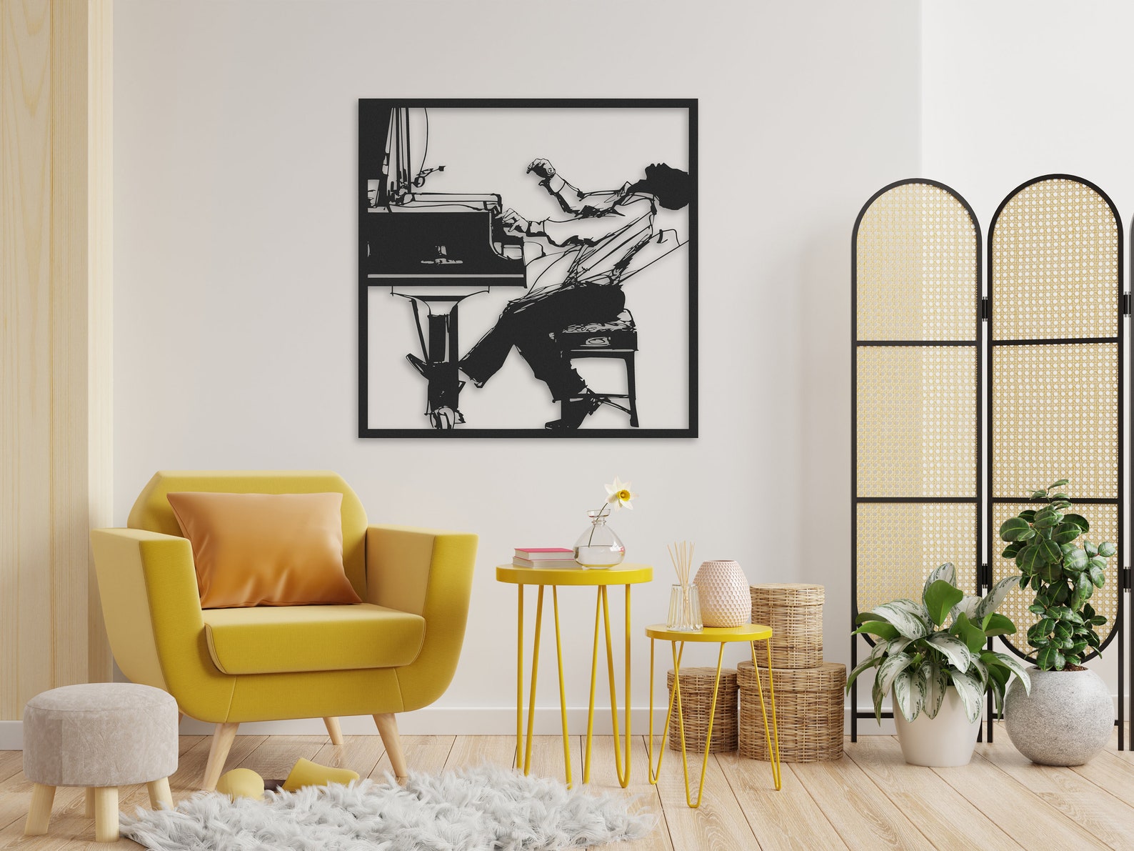 Guitar Mirror Design Metal Wall Art Guitar Wall Art Gift For