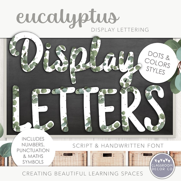 Display Lettering - Etsy UK