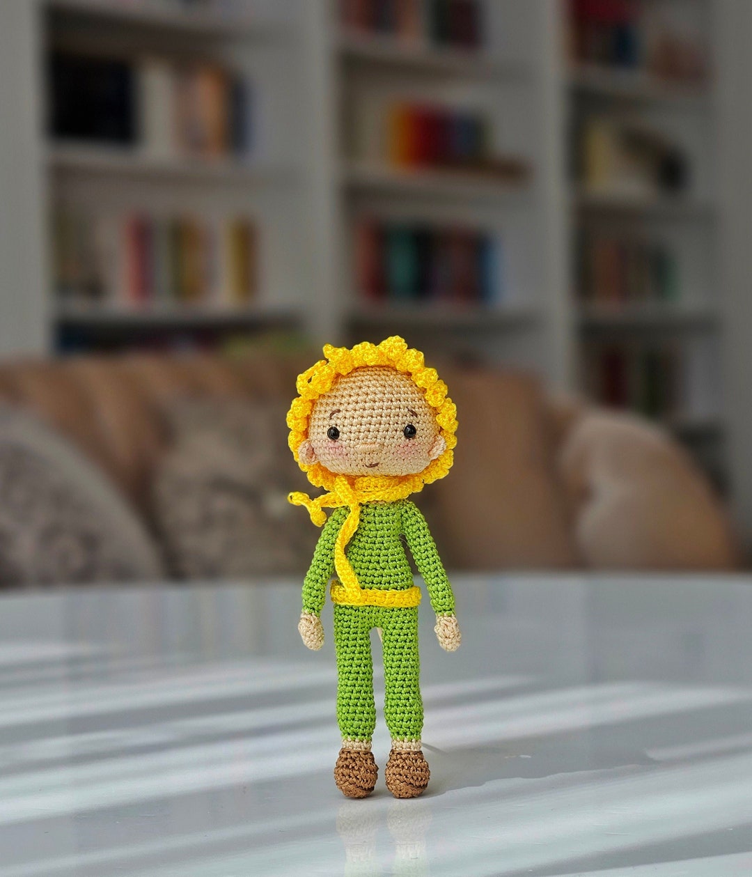 The Little Prince Mini Amigurumi Doll Miniature, Character, Amigurumi ...