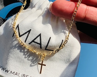 Children's Cross Necklace,gold Kids Dainty Cross Necklace,baptism