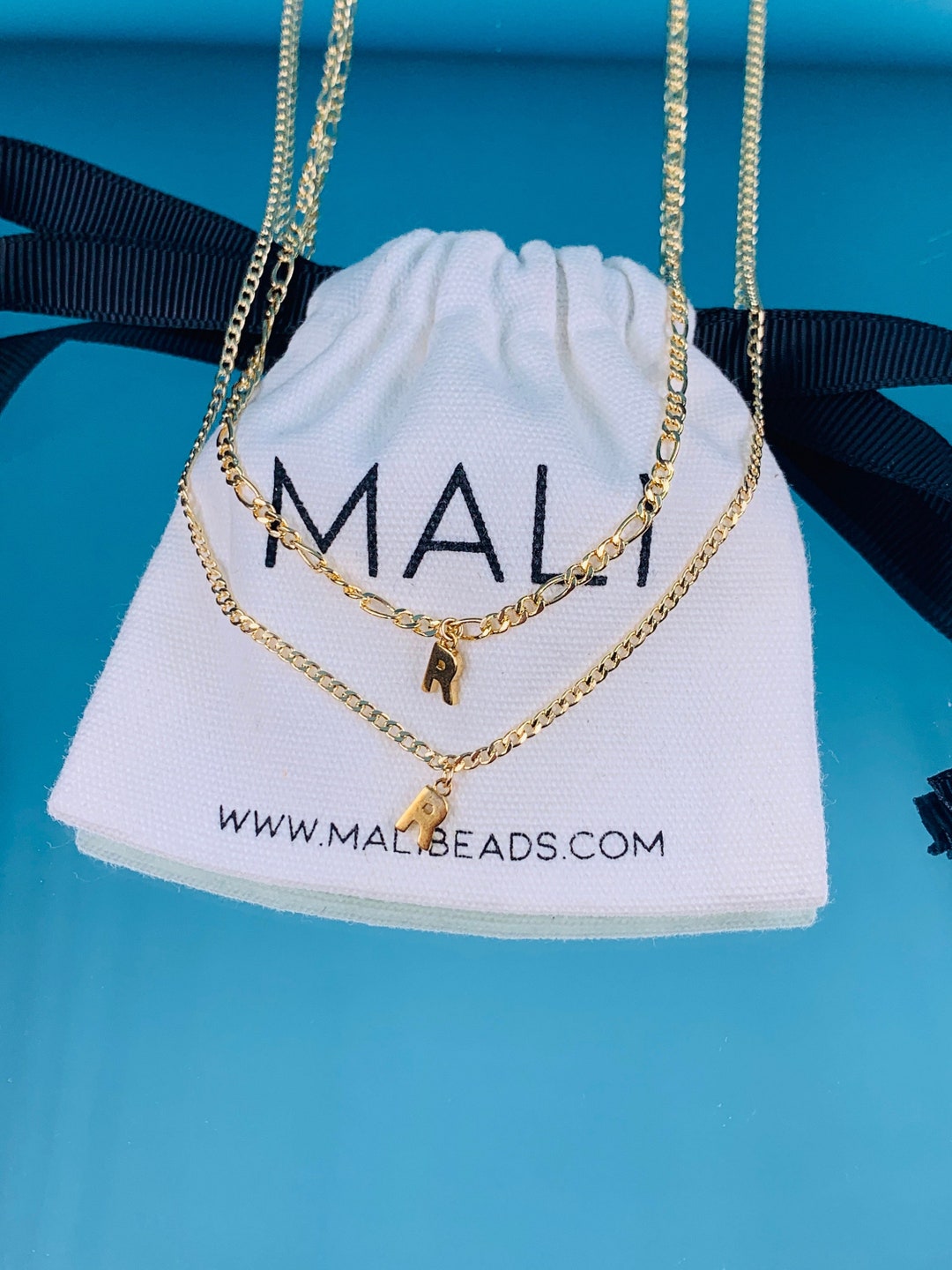 Mini Toddler Initial Necklace,boho Baby Necklace,kids Initial Necklace