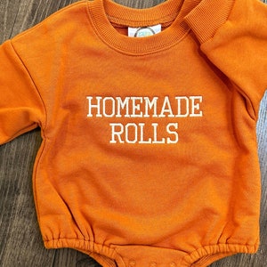 Bubble Onesie, Sweatshirt Bubble, Baby Onesie, Bubble Romper, Embroidered Bubble onesie, Monogrammed onesie, Kids Halloween, Thanksgiving