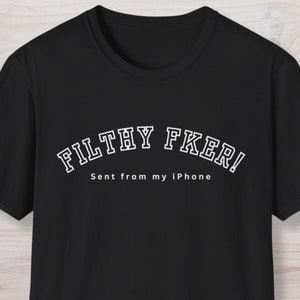 Baby Reindeer Funny Tshirt, Filthy Fker tshirt, baby reindeer tee, dark humour tshirt.