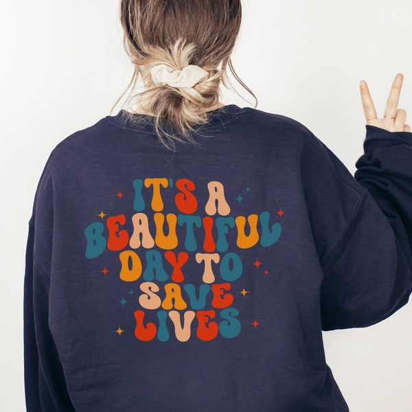 GR8Shop Greys Anatomy I Like Her And I Like Her Too TV Camicia Donna con Scollo a V Grigio Size S