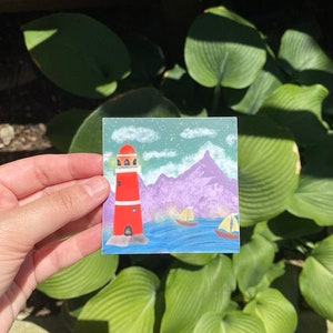 Lighthouse Vinyl sticker