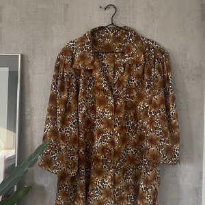 Animal Print Blouse