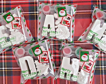 Personalised Christmas stocking fillers, Christmas Eve box activites, Christmas party bag favours, Paint your own Christmas initial.