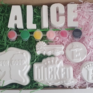 Personalised Paint your Own Wicked Painting Set